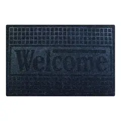 DIB - Tapete De Entrada Eco Texture 60x40Cm -Negro