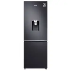 SAMSUNG - Nevera 313 lt tipo europea negra rb30n416