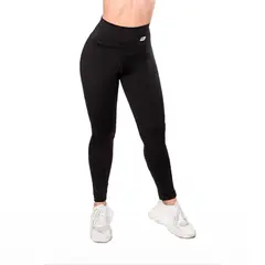 KRUNNER - Leggings deportivo para mujer Pretina alta 12 - Negro.