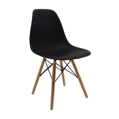 BOXBIT - Silla DKR Tipo Eames PREMIUM Negra