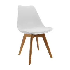 BOXBIT - Silla Joly Acolchada Blanca