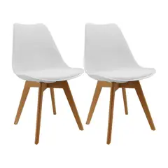 BOXBIT - Kit x2 Sillas Joly Blancas
