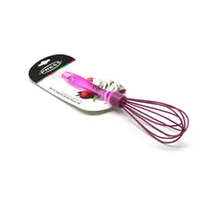 PRESS - Batidor Manual de Cocina en Silicona 13 cm 77427 - Fucsia