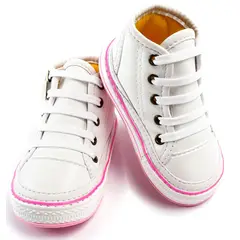 ZAPATOS PILIN - Candy White Tenis Caminante
