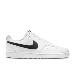 NIKE - Tenis Court Vision-Blanco/Negro