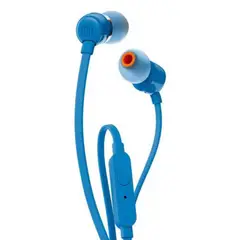 JBL - Audí­fonos manos libres T110 In-ear cable 3.5mm - Azul