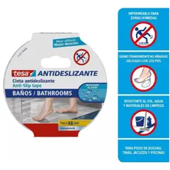 TESA - Cinta Antideslizante Baños 48mm X 5mts