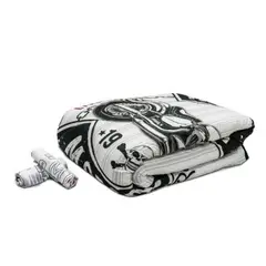 REALTEX - Edredón microfibra doble moto 220 cm x 240 cm