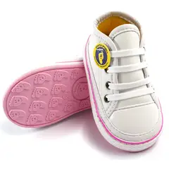 ZAPATOS PILIN - Candy White Basic Tenis Caminante