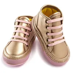 ZAPATOS PILIN - Fun Golden Boots Tenis Caminante