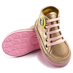 ZAPATOS PILIN - Fun Golden Boots Tenis Caminante
