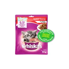 WHISKAS - Alimento húmedo para gatito carne sobre / 85 gr