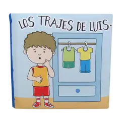 CELMAX - Libro infantil los trajes de Luis para bebés en espuma