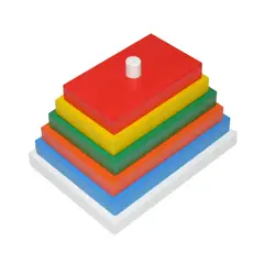 CELMAX - Juego apilable de rectángulos en madera