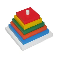 CELMAX - Juego apilable de cuadros en madera