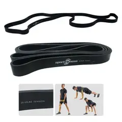 SPORTFITNESS - BANDA ELASTICAS DE PODER NEGRO SPORT FITNESS