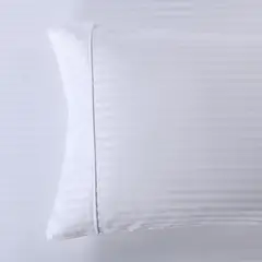 GENERICO - Par de fundas de almohada 50x72cm sateen stripe