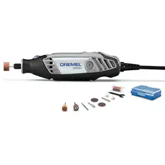 DREMEL - Mototool 3000 + 10 accesorios gris