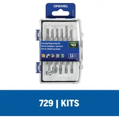 DREMEL - Kit de accesorios para mototool 729ab
