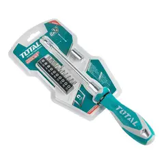 TOTAL - Destornillador flexible + 15 puntas tools