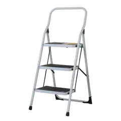 TRUPER - Escalera tubular plegable de 3 peldaños 24120