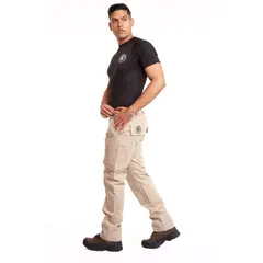 MASHERLAND - Pantalón Táctico Tipo Cargo con multiples bolsillos.