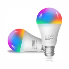 GENERICO - Bombillo Inteligente Compatible Alexa Google Wifi Control Luz Rgb