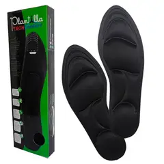 TECHCONFORT - Plantillas en viscoelástica Memory talla ajustable 40-45