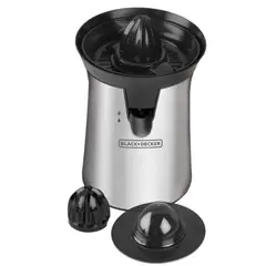 BLACK+DECKER - Exprimidor Metalico CJ4000S