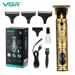 VGR - Máquina Patillera Recargable V-228 Diseño Pantalla Led