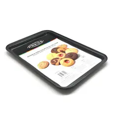 PRESS - Bandeja Para Galletas Pan Horno Asar 43x29x2 Cm 77112 - Gris