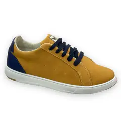 XIAN SHOES - Bolichero mostaza hombre