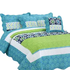MY HOME STORE - Cubrelecho Estampado de Poliéster 500 Gr