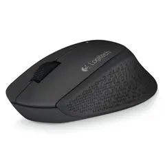 LOGITECH - Mouse Inalámbrico M280 Diseño Curvo Total Comfort - Negro