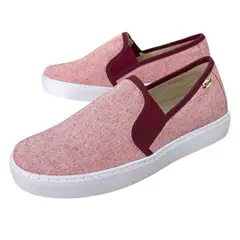 XIAN SHOES - Oxford Mocasin rojo claro Hombre