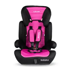 BEBESIT - Sillas para carro Bebé Suzuka Rosa Grupo 1-2-3