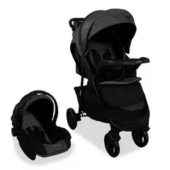 BEBESIT - Coche Bebe Travel System Sienna Negro