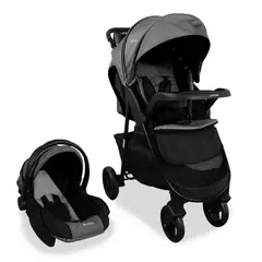 BEBESIT - Coche Bebé Travel System Sienna Gris