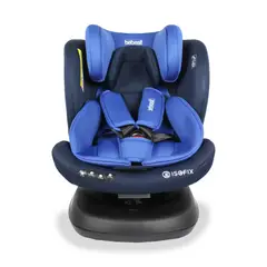 BEBESIT - Sillas para carro bebe Supra 360 Isofix Blue Grupo 0-1-2-3