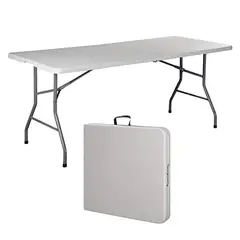 STAY ELIT - Mesa Plegable Portátil 180cm para Jardín Eventos o Fiestas