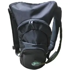 GENERICO - Morral De Hidratación 2.5 litros - Negro