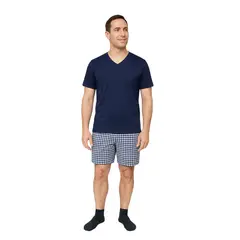 ROMANELLA - Pijama de short Camilo CC para hombre