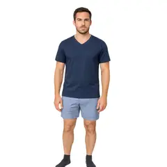 ROMANELLA - Pijama de short Camilo CC para hombre