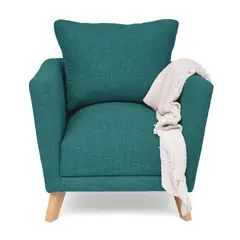 VENECIA - Poltrona Montecarlo en Tela Petróleo_.