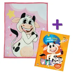 TOY CANTANDO - Cobija la vaca lola rosada libro la vaca lola juega