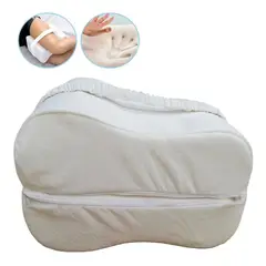 TECHCONFORT - Almohada cojín entrepierna en viscoelástica memory foam.
