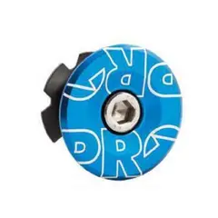 PRO - Tapon Aluminio 1 1/8 Conix Para Espigo Bicicleta Azul