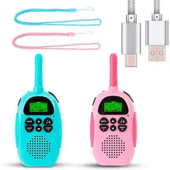 ZHOPI CO - Walkie Talkies Boquitoquis Niño Y Niña Recargables X 2