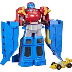 HASBRO - Transformers optimus prime jet jumbo pista integrada