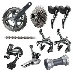 SHIMANO - Grupo Tiagra 10 Velocidades Bicicleta de Ruta 4700